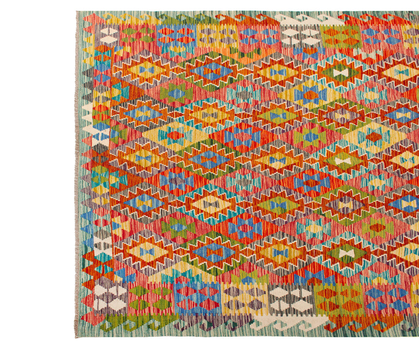 Kilim Afgano | 251 x 201 cm