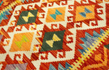 Kilim Afgano | 398 x 80 cm