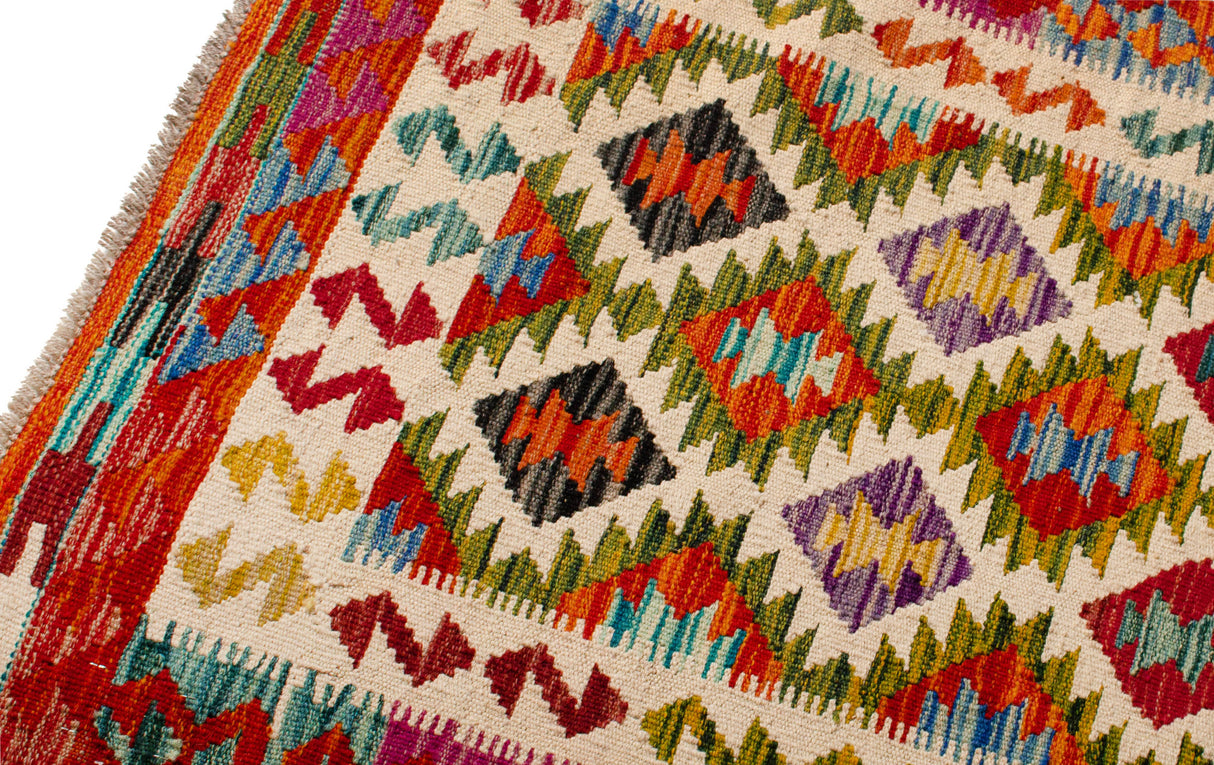 Kilim Afgano | 248 x 80 cm