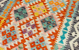 Kilim Afgano | 408 x 83 cm