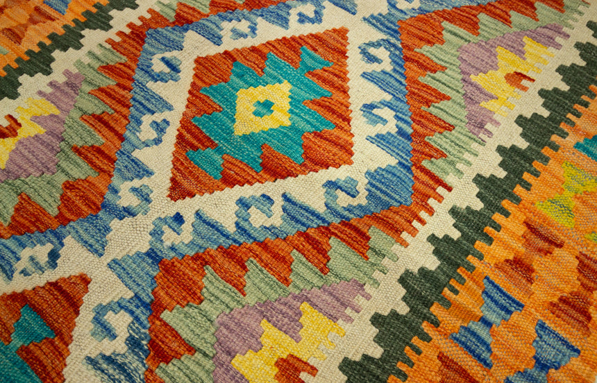 Kilim Afgano | 400 x 80 cm