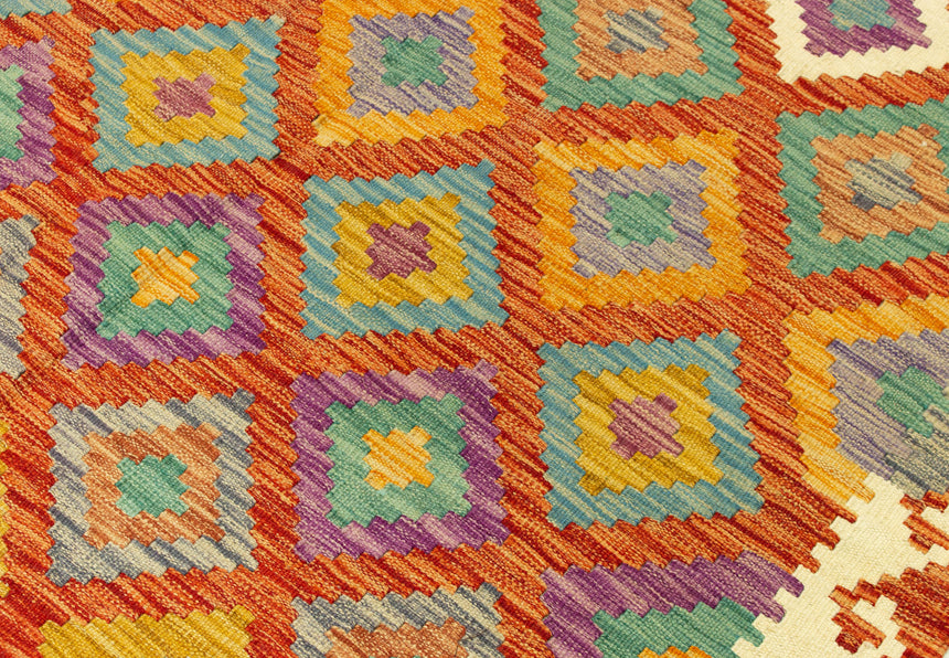 Kilim Afgano | 145 x 153 cm