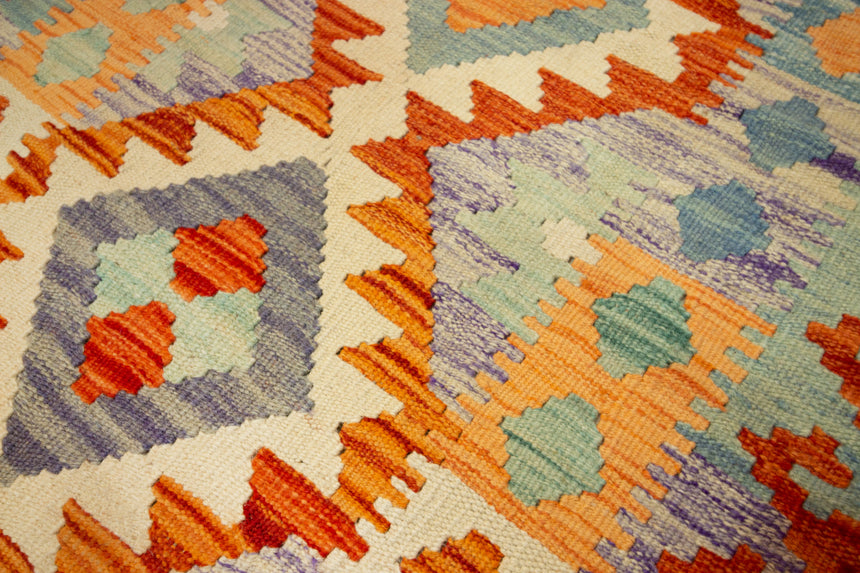 Kilim Afgano | 211 x 73 cm