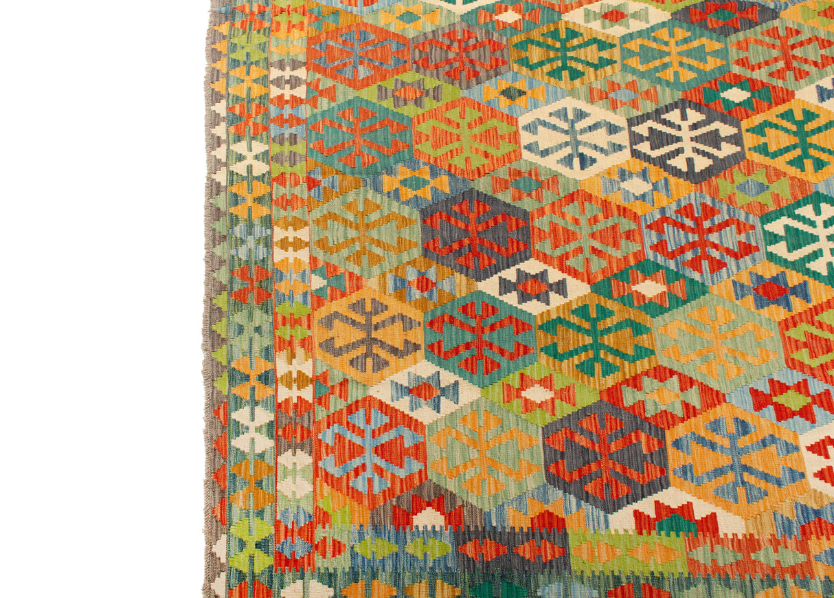 Kilim Afgano | 310 x 254 cm