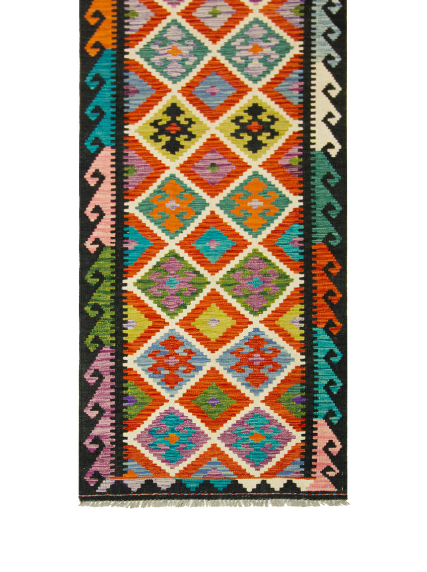 Kilim Afgano | 207 x 83 cm