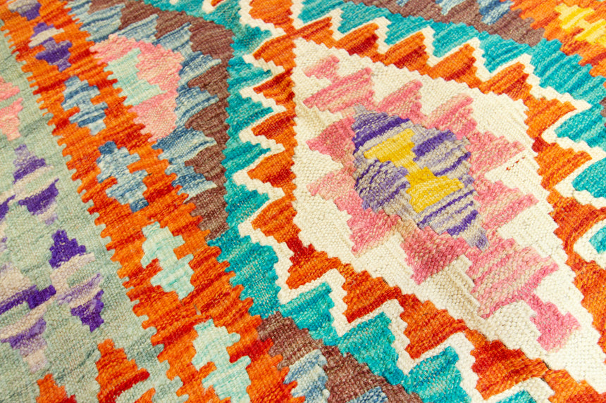 Kilim Afgano | 189 x 74 cm