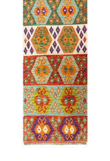 Kilim Afgano | 488 x 81 cm