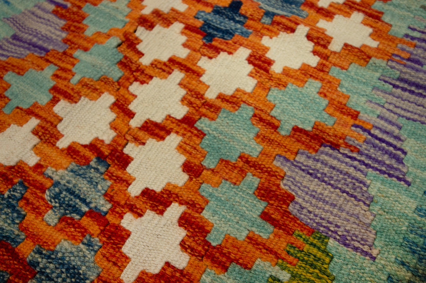 Kilim Afgano | 197 x 73 cm