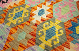 Kilim Afgano | 399 x 84 cm