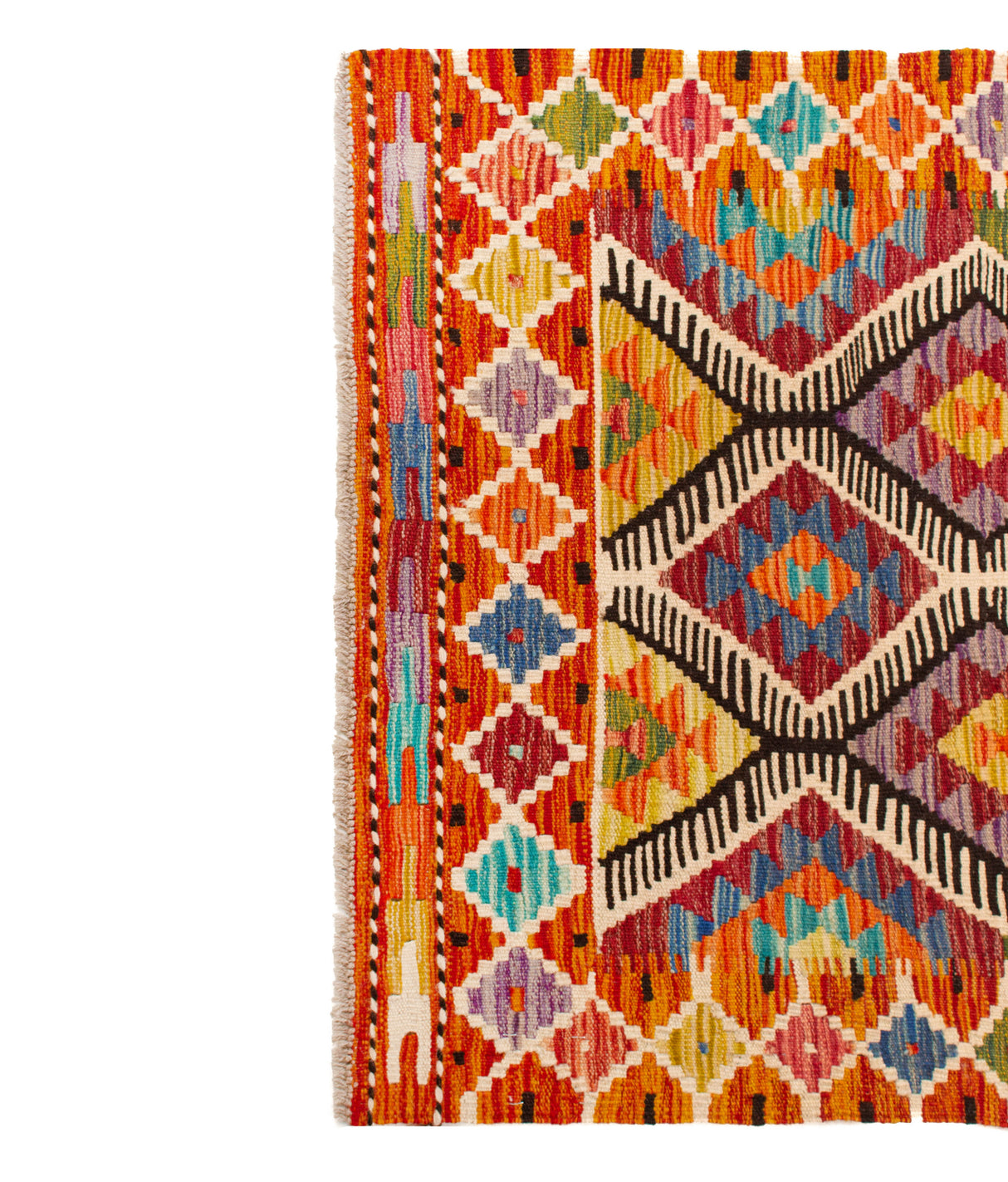 Kilim Afgano | 248 x 80 cm