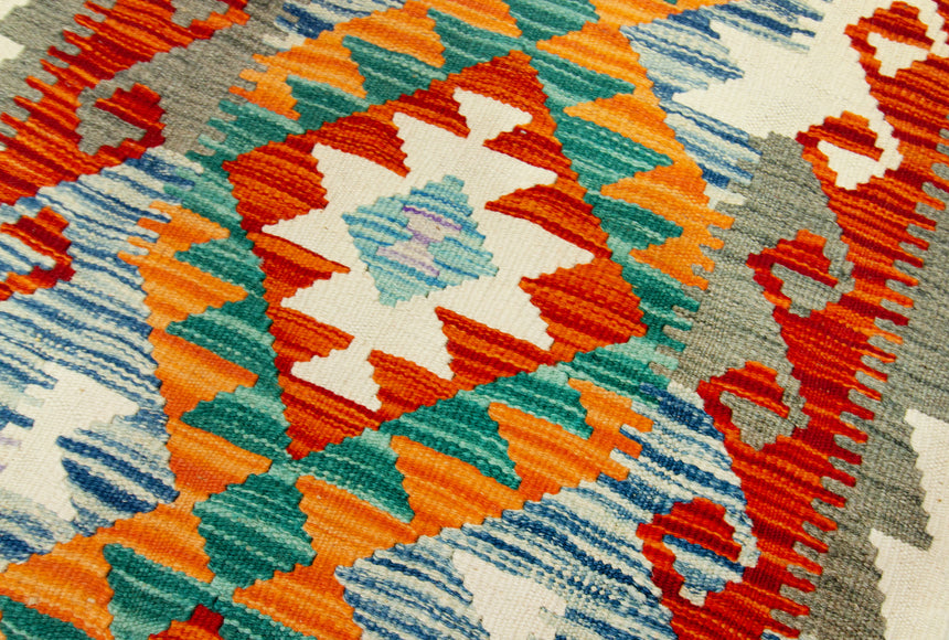 Kilim Afgano | 197 x 71 cm