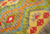 Kilim Afgano | 203 x 65 cm