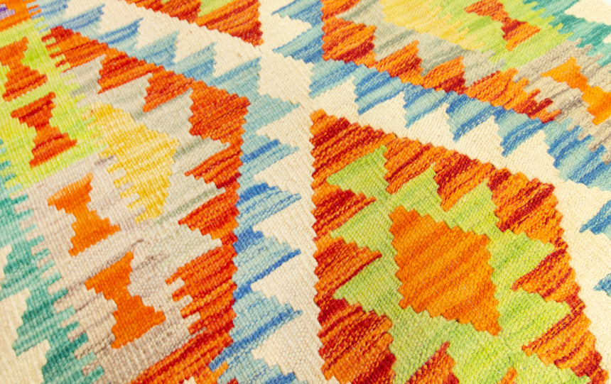 Kilim Afgano | 206 x 73 cm