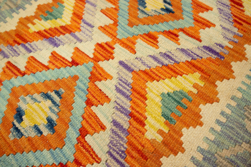 Kilim Afgano | 189 x 75 cm