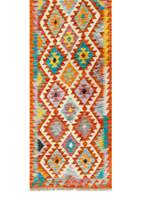 Kilim Afgano | 387 x 79 cm