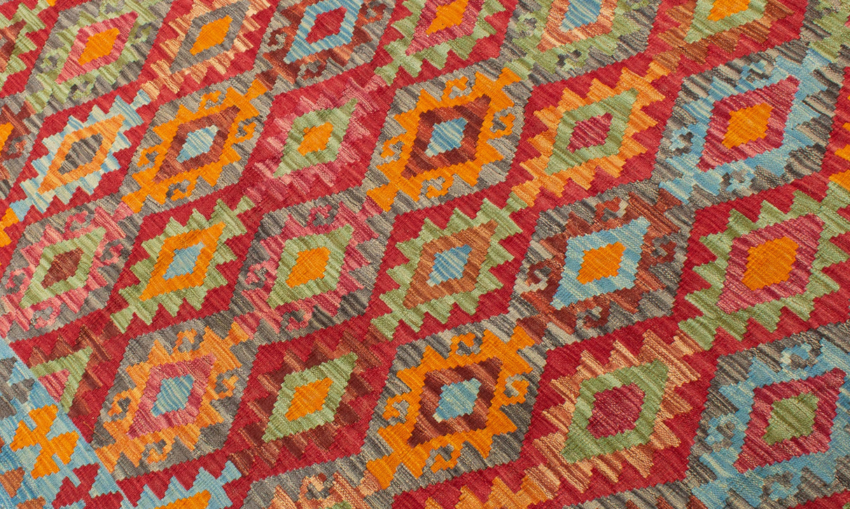 Kilim Afgano | 299 x 263 cm