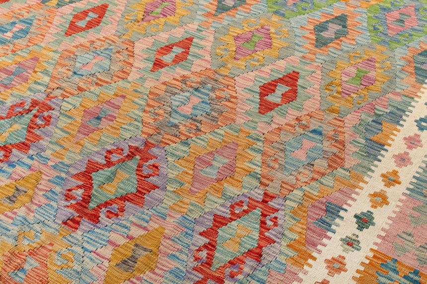 Kilim Afegão | 293 x 261 cm
