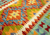 Kilim Afgano | 407 x 80 cm