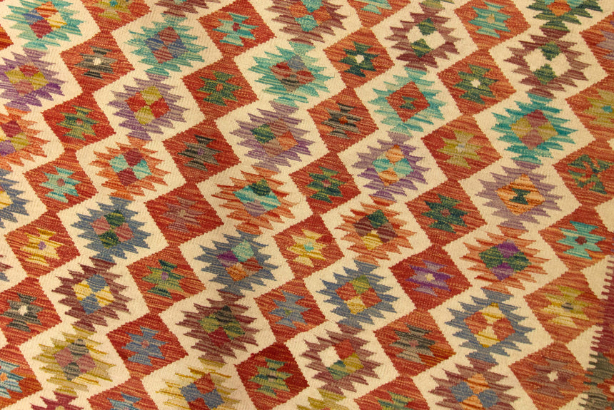 Kilim Afgano | 344 x 254 cm