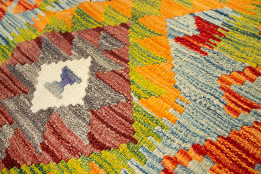 Kilim Afgano | 201 x 71 cm