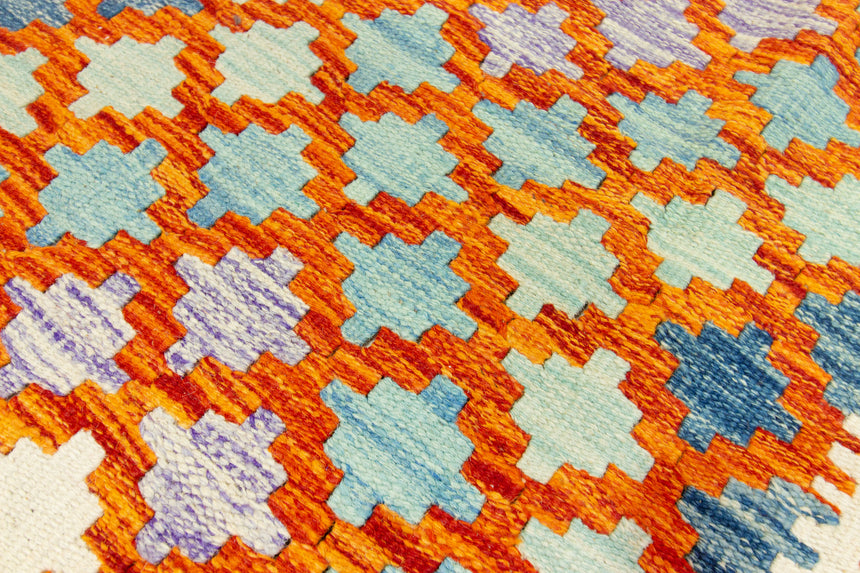 Kilim Afgano | 203 x 67 cm