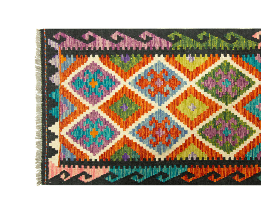 Kilim Afgano | 207 x 83 cm