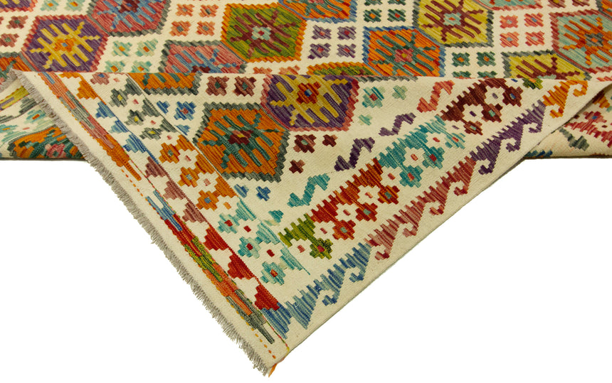 Kilim Afgano | 297 x 258 cm