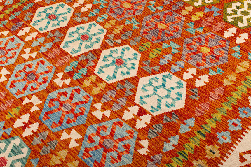 Kilim Afegão | 251 x 202 cm