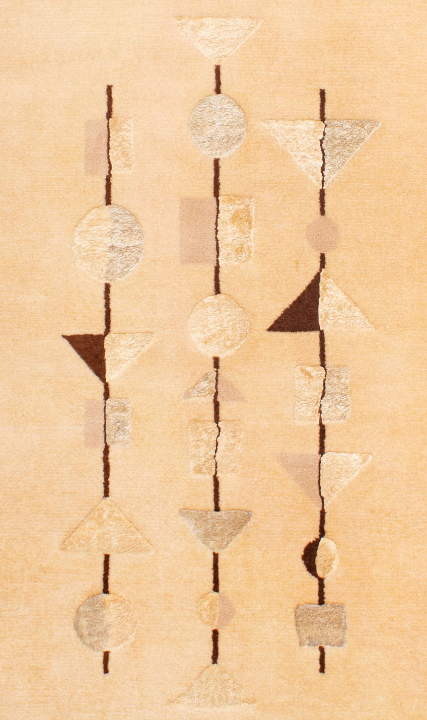 Alfombra Persa Moderna | 102 x 80 cm