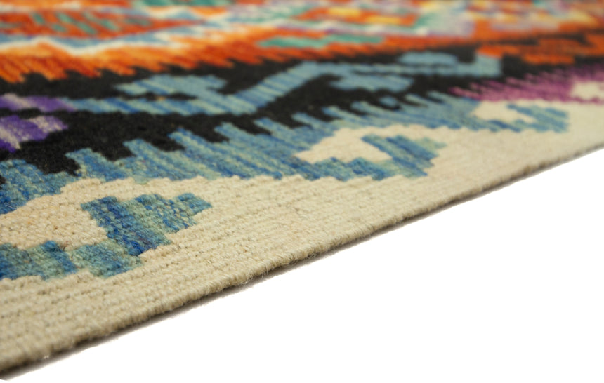 Kilim Afgano | 397 x 80 cm