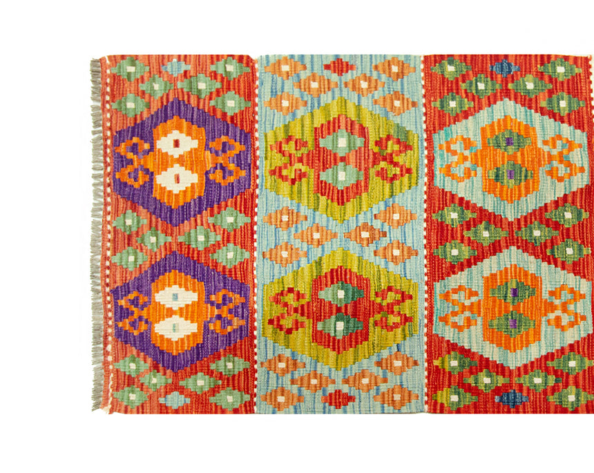 Kilim Afgano | 488 x 81 cm