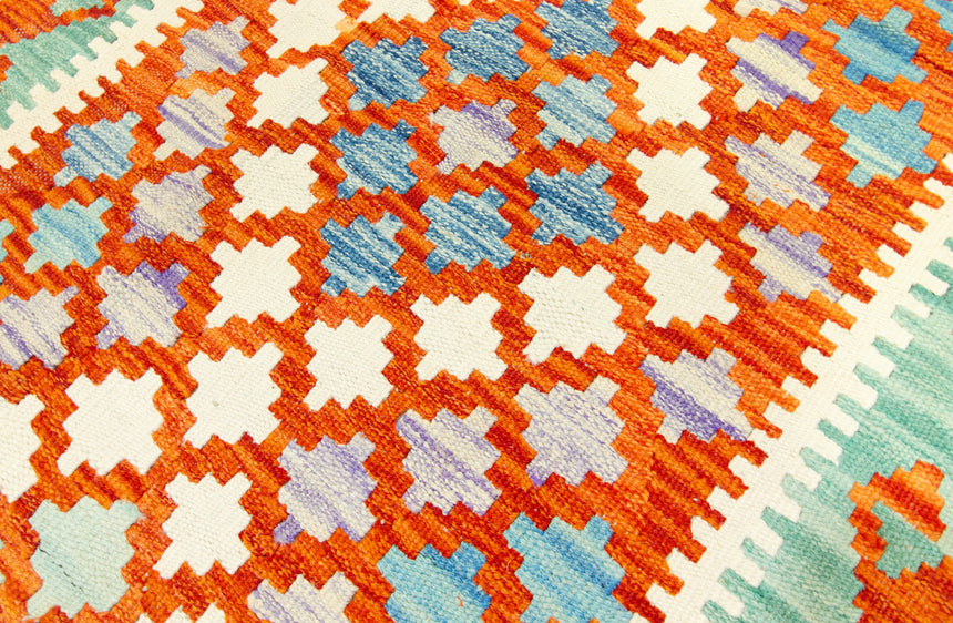 Kilim Afgano | 201 x 69 cm