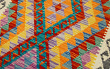 Kilim Afgano | 383 x 86 cm