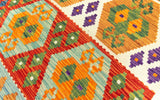 Kilim Afgano | 488 x 81 cm