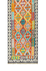 Kilim Afgano | 408 x 83 cm