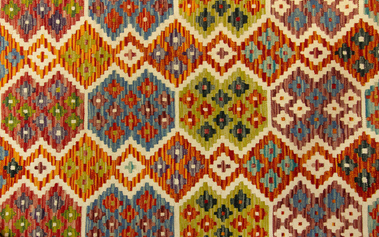 Kilim Afgano | 299 x 259 cm