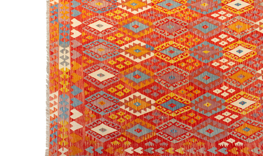 Kilim Afgano | 340 x 258 cm