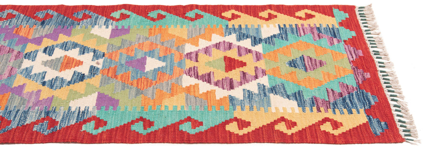 Kilim afgano | 667 x 62 cm