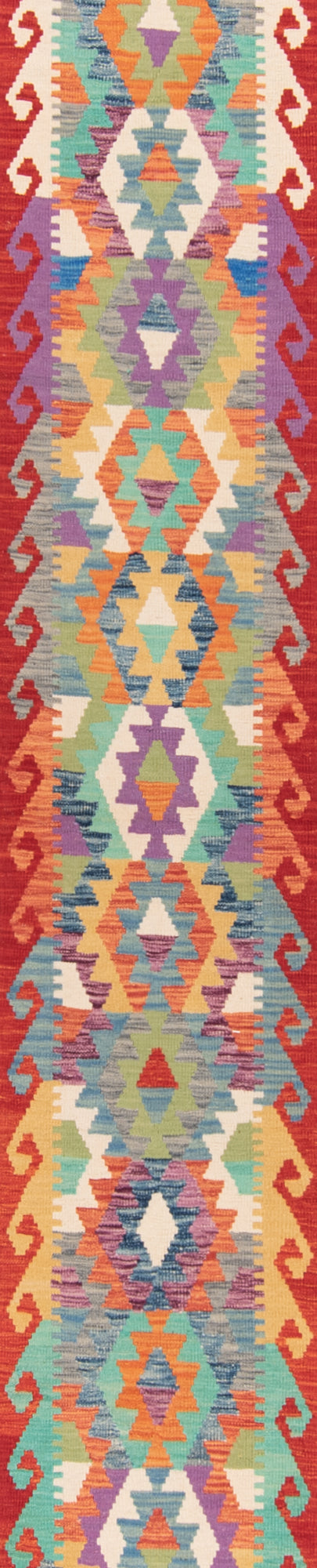 Kilim afgano | 667 x 62 cm