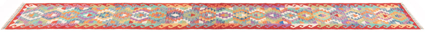 Kilim afgano | 667 x 62 cm