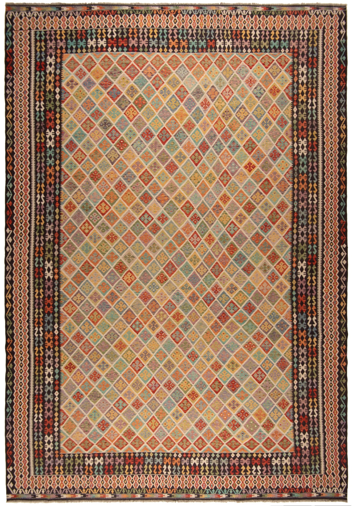 Kilim afgano | 594 x 414 cm