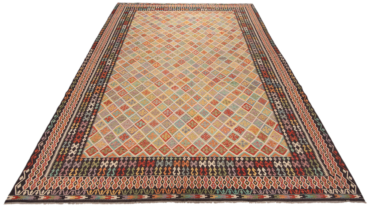 Kilim afgano | 594 x 414 cm