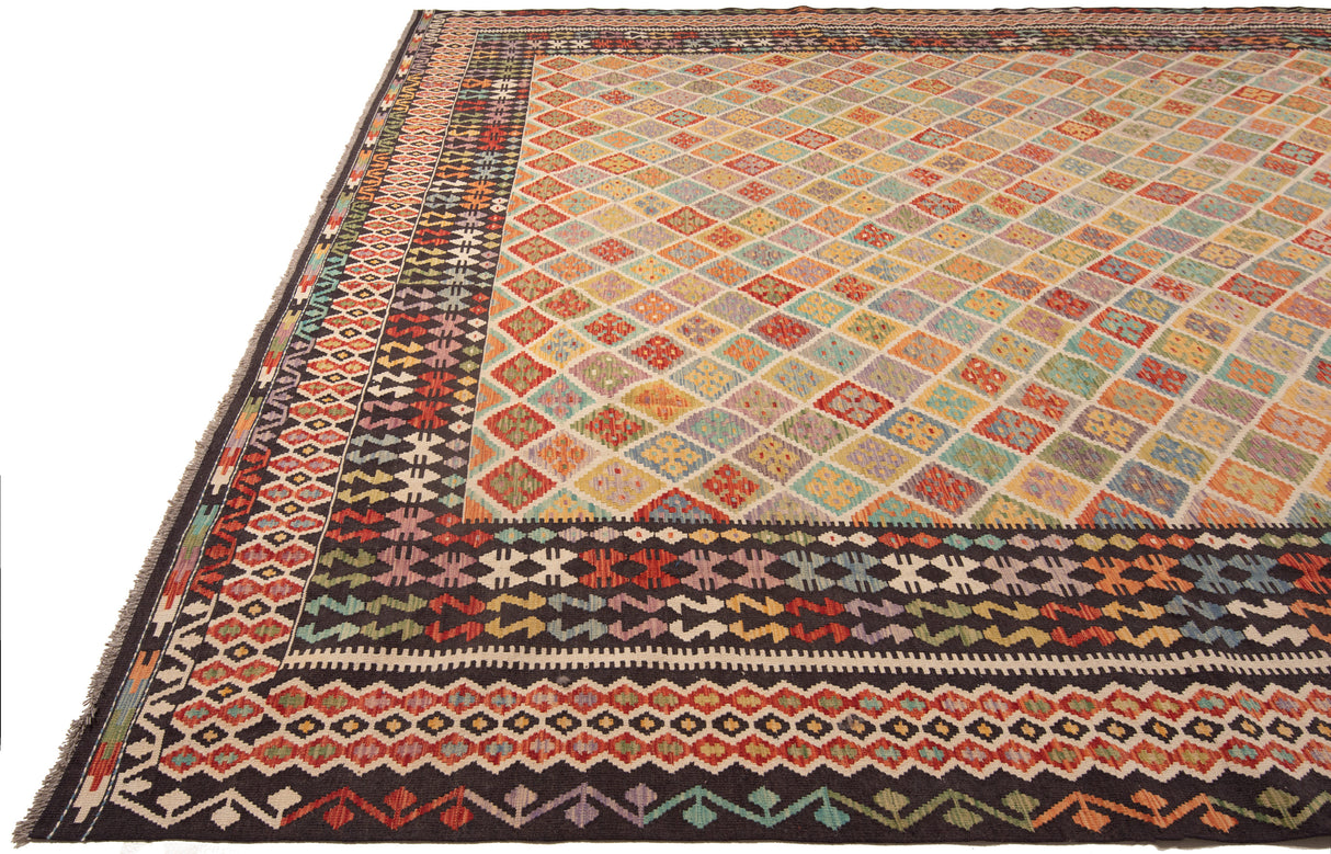 Kilim afgano | 594 x 414 cm