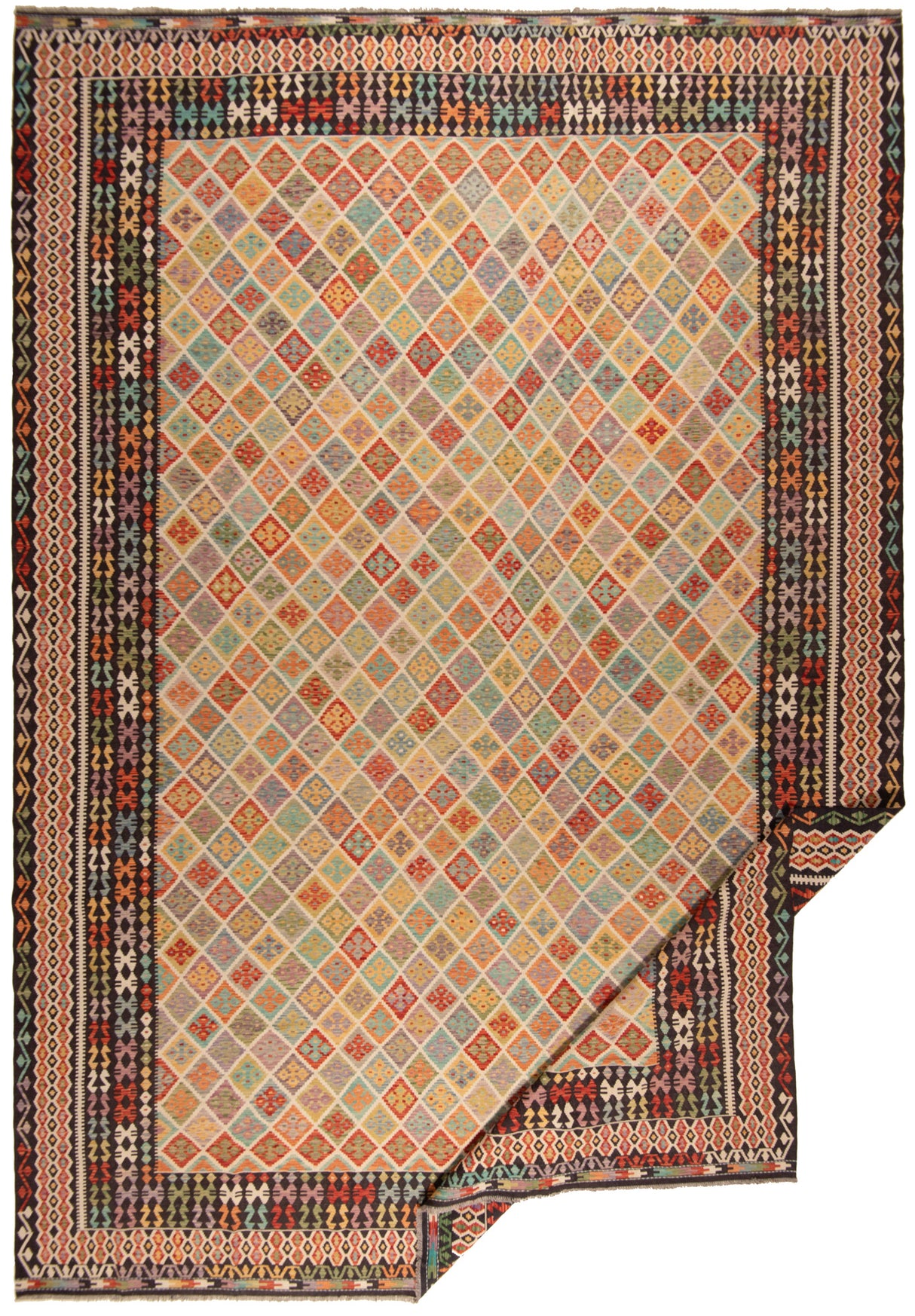 Kilim afgano | 594 x 414 cm