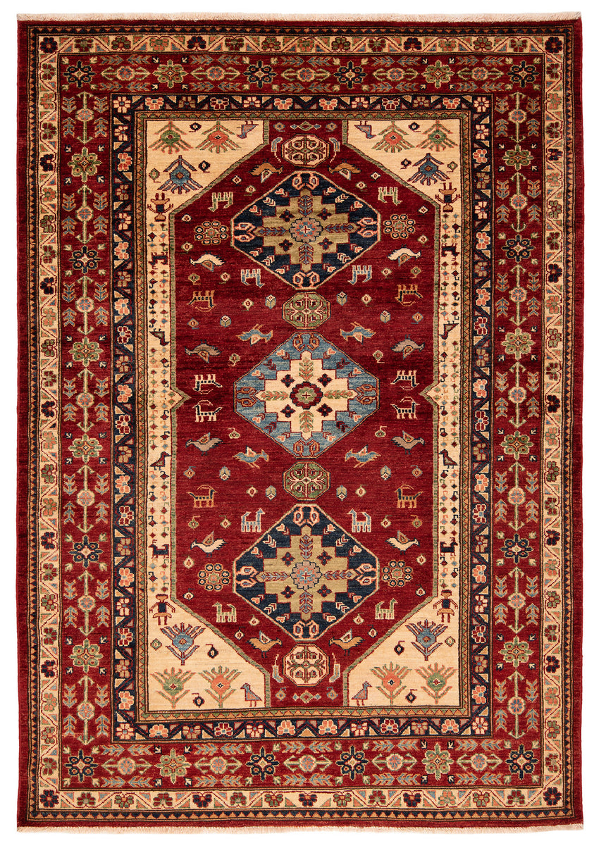 Kazak Fine Rug | 209 x 147 cm