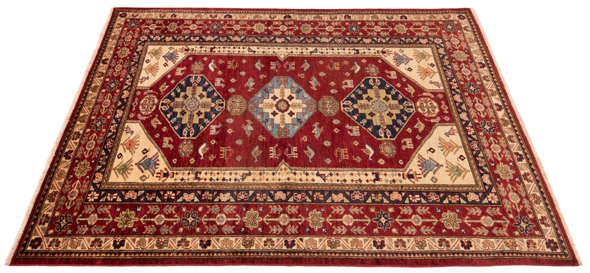 Kazak Fine Rug | 209 x 147 cm