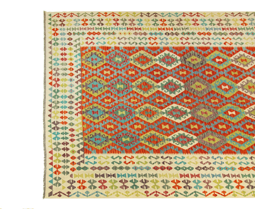 Kilim Afgano | 355 x 260 cm