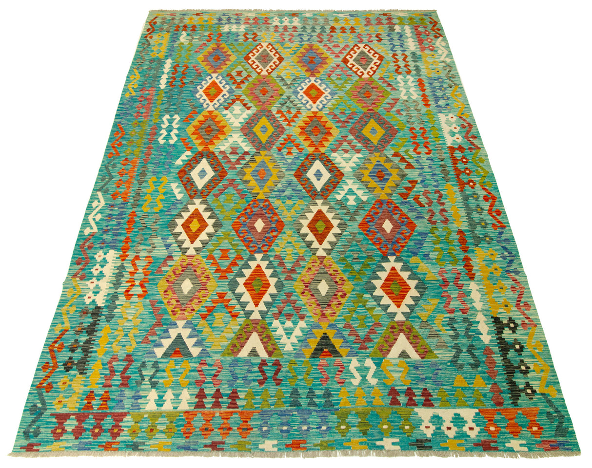 Kilim Afgano | 341 x 266 cm