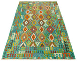 Kilim Afgano | 341 x 266 cm