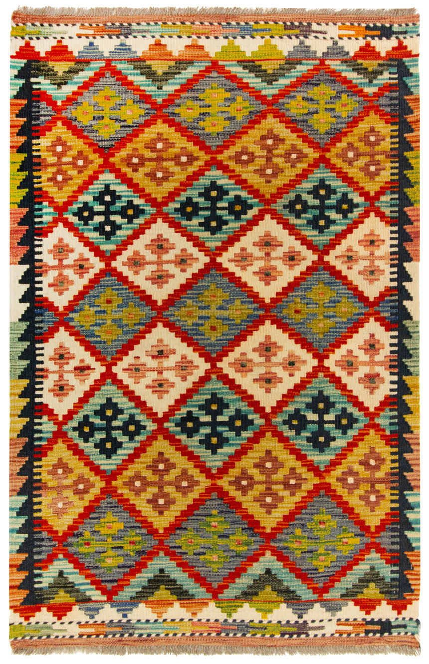 Kilim Afgano | 138 x 90 cm
